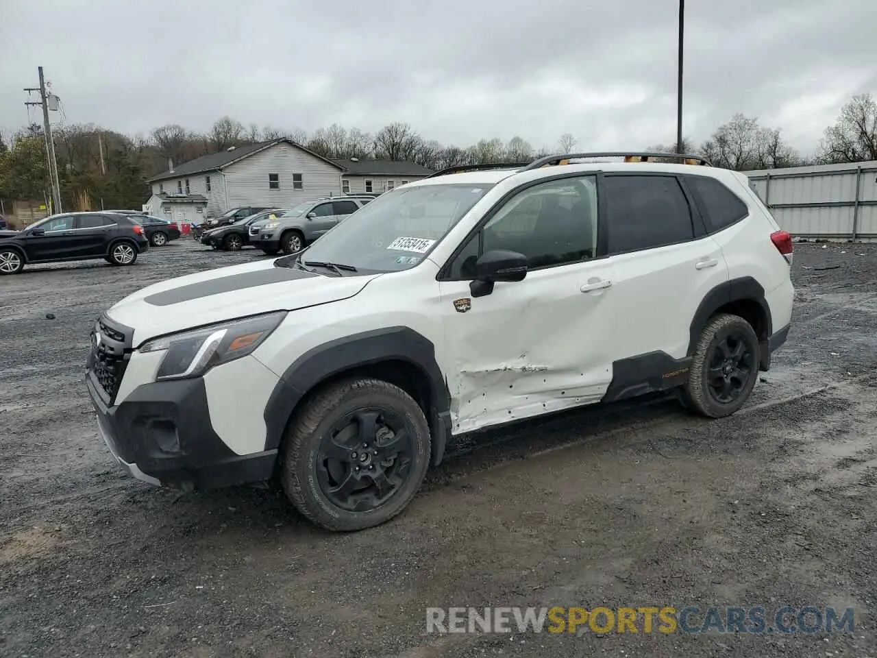1 Photograph of a damaged car JF2SKAJC6RH519622 SUBARU FORESTER 2024