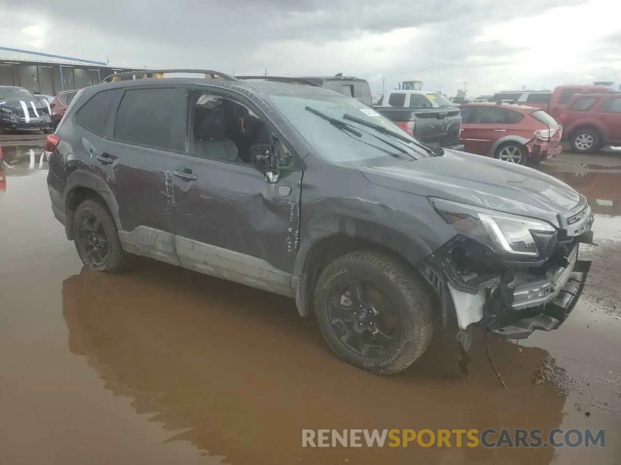 4 Photograph of a damaged car JF2SKAJC7RH525395 SUBARU FORESTER 2024