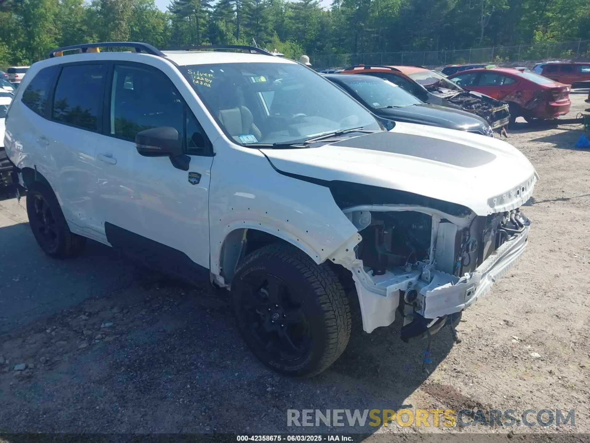 1 Photograph of a damaged car JF2SKAJC8RH522876 SUBARU FORESTER 2024
