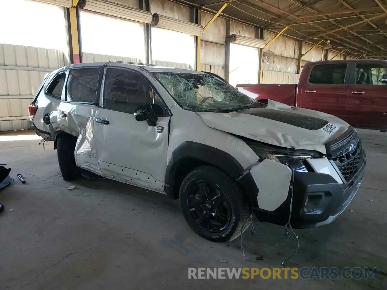 4 Photograph of a damaged car JF2SKAJC9RH469914 SUBARU FORESTER 2024