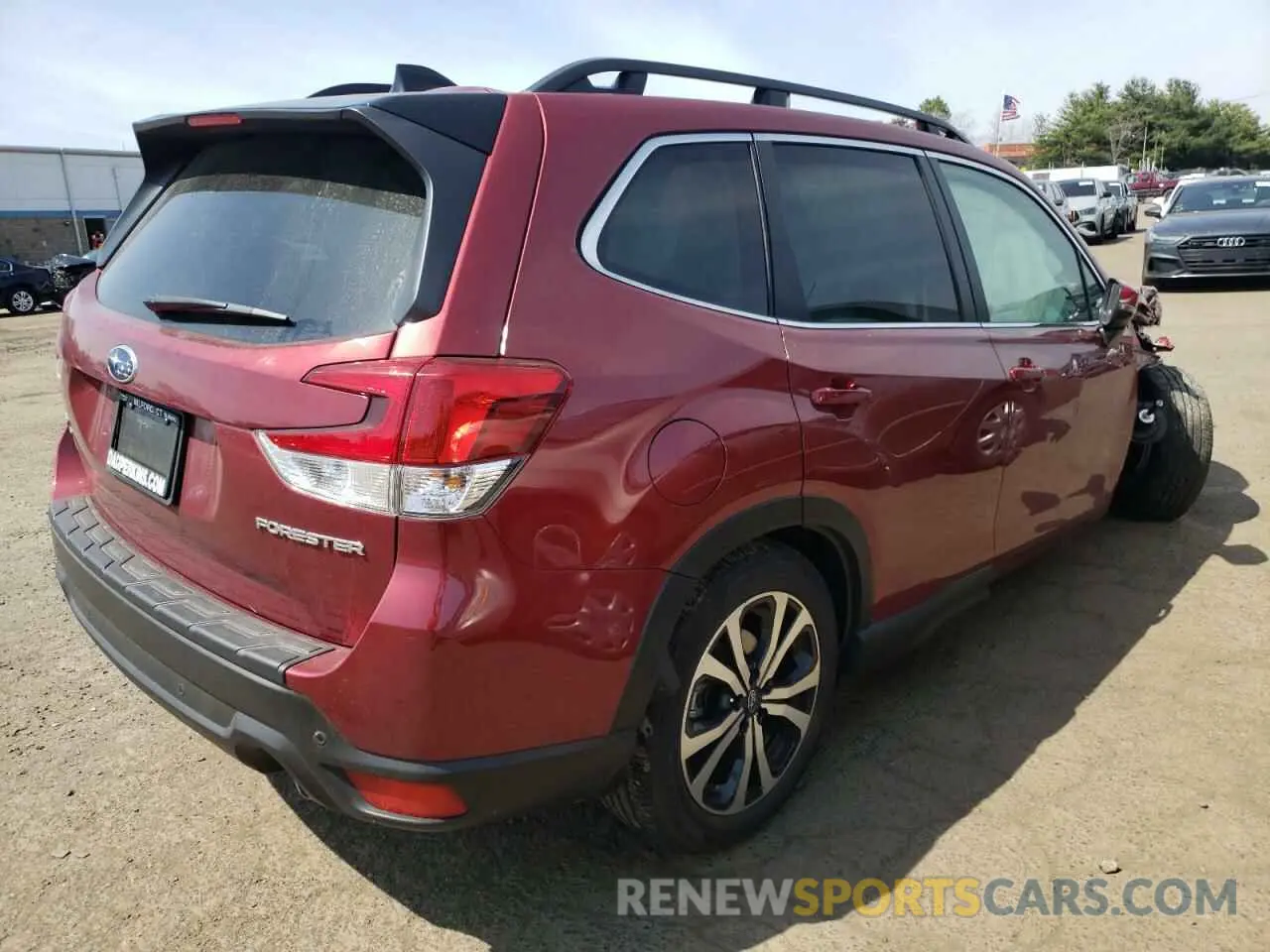 3 Photograph of a damaged car JF2SKALC1RH427623 SUBARU FORESTER 2024