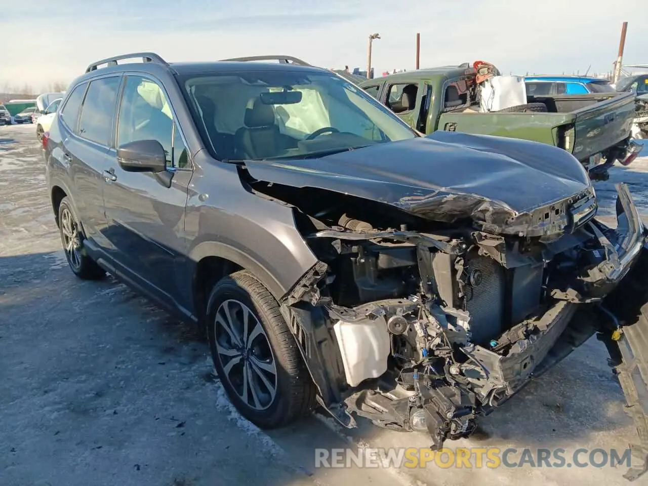 4 Photograph of a damaged car JF2SKALC3RH434475 SUBARU FORESTER 2024