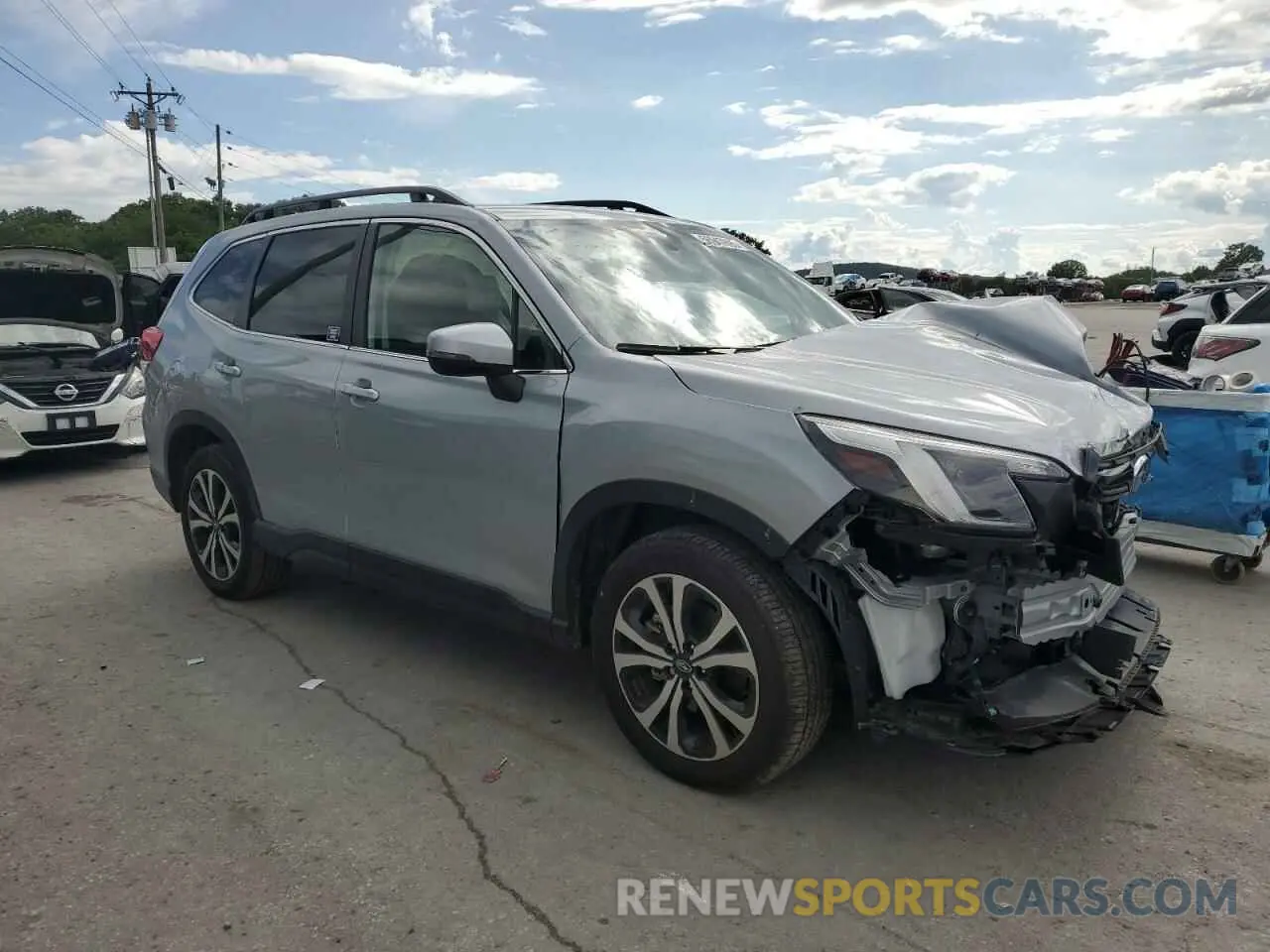 4 Фотография поврежденного автомобиля JF2SKALC4RH431360 SUBARU FORESTER 2024