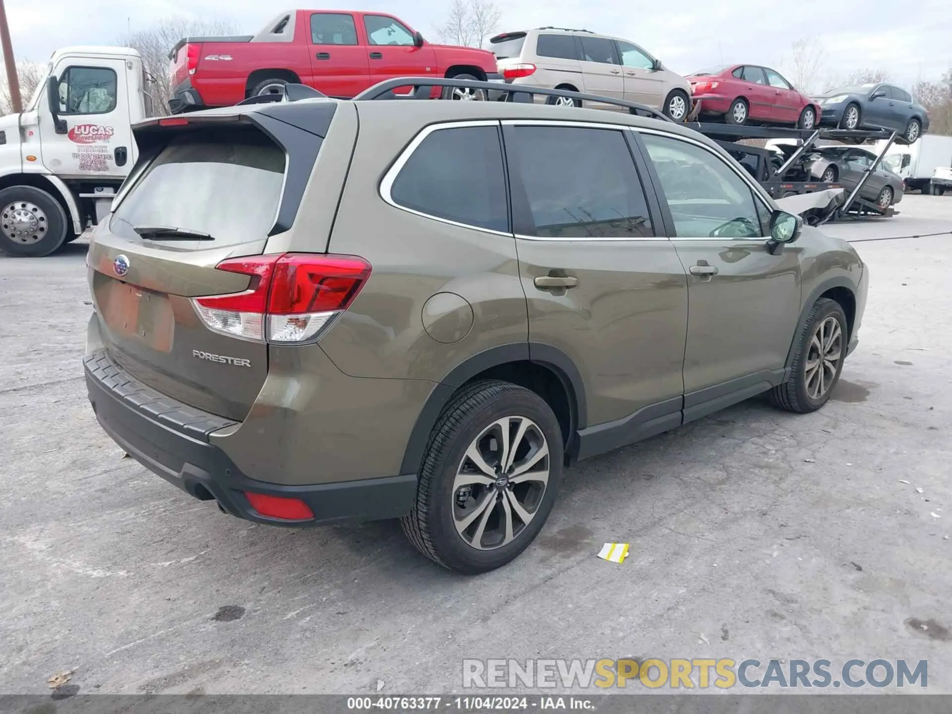 4 Фотография поврежденного автомобиля JF2SKALC4RH440141 SUBARU FORESTER 2024