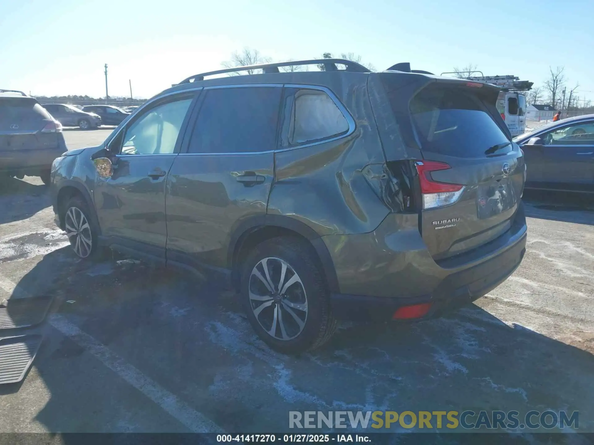 3 Фотография поврежденного автомобиля JF2SKALC7RH423320 SUBARU FORESTER 2024