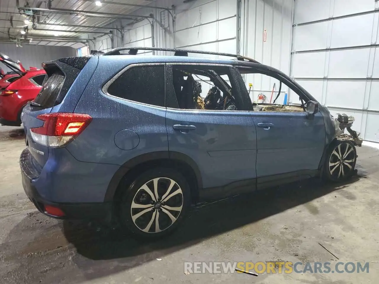 3 Photograph of a damaged car JF2SKALC7RH425813 SUBARU FORESTER 2024