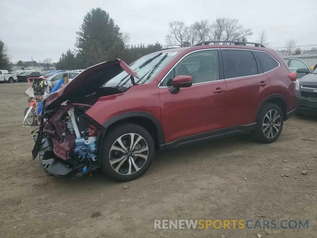 1 Photograph of a damaged car JF2SKALC8RH423908 SUBARU FORESTER 2024