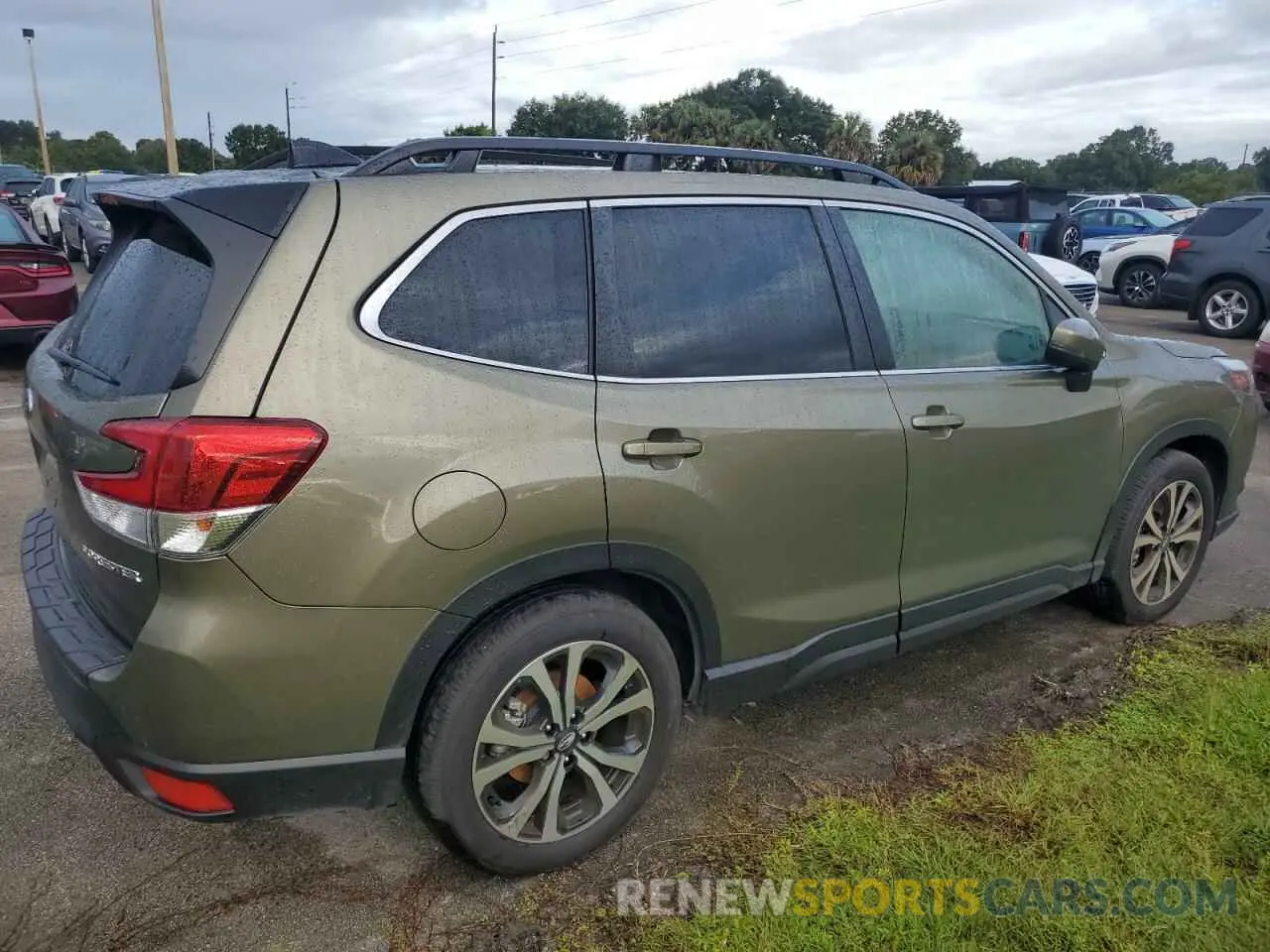 3 Photograph of a damaged car JF2SKALC8RH458416 SUBARU FORESTER 2024