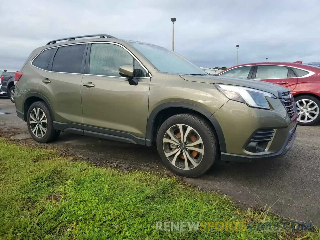 4 Photograph of a damaged car JF2SKALC8RH458416 SUBARU FORESTER 2024