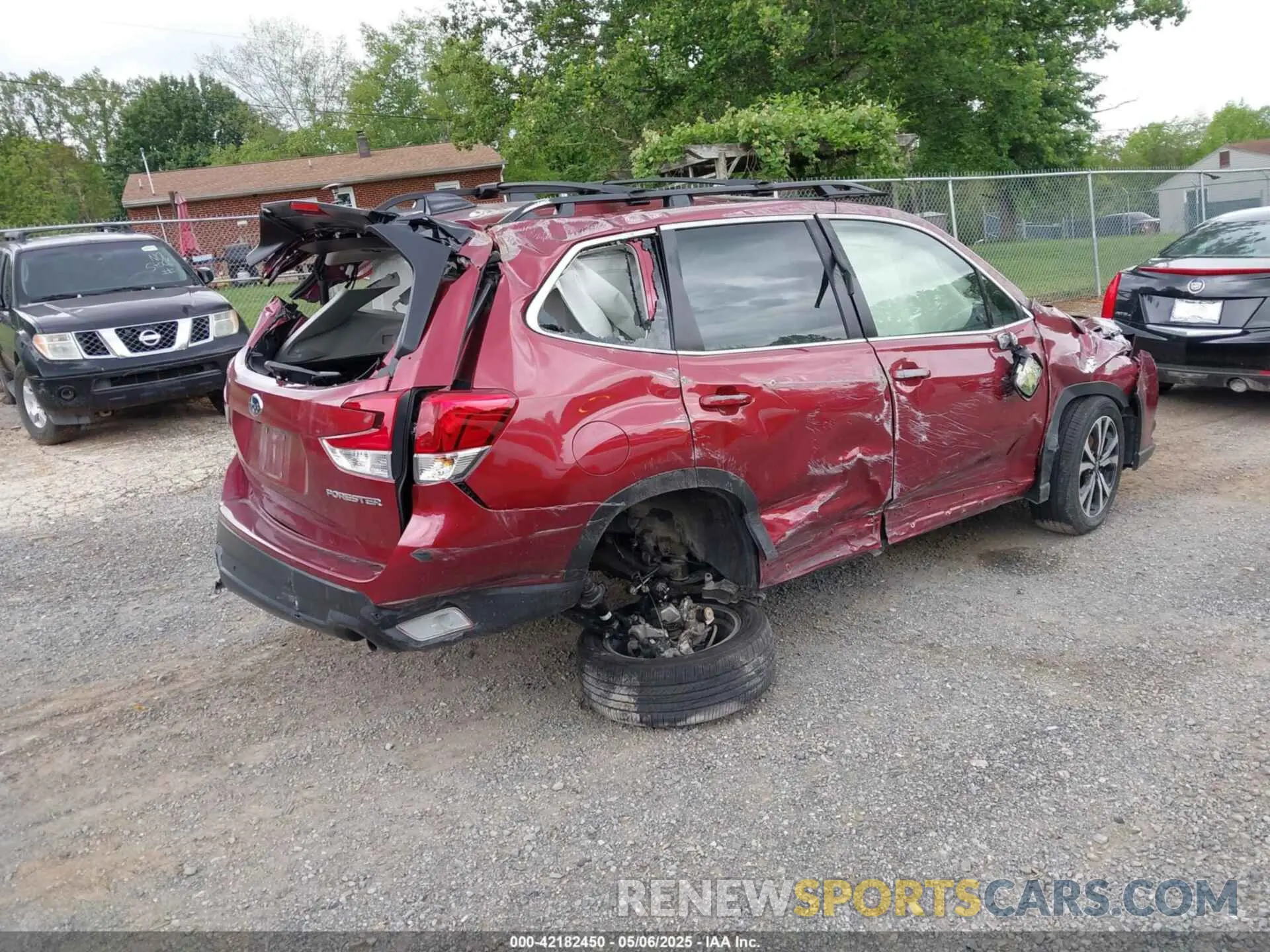 4 Photograph of a damaged car JF2SKALC9RH417096 SUBARU FORESTER 2024