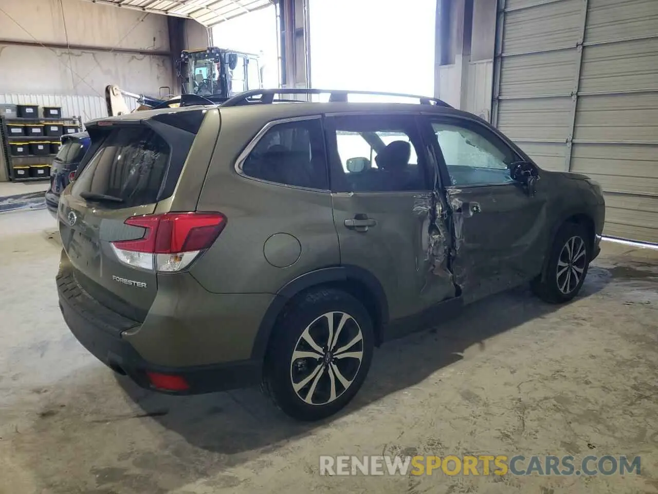 3 Photograph of a damaged car JF2SKALC9RH505839 SUBARU FORESTER 2024