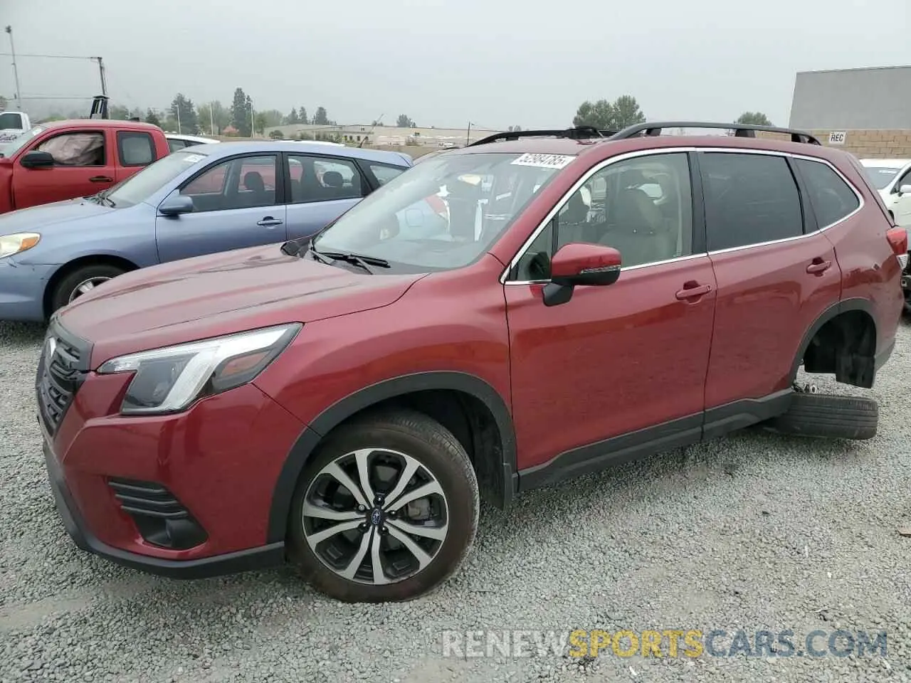 1 Photograph of a damaged car JF2SKALCXRH430813 SUBARU FORESTER 2024