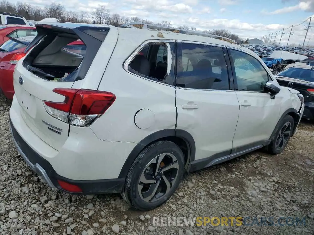 3 Photograph of a damaged car JF2SKAMC1RH502609 SUBARU FORESTER 2024