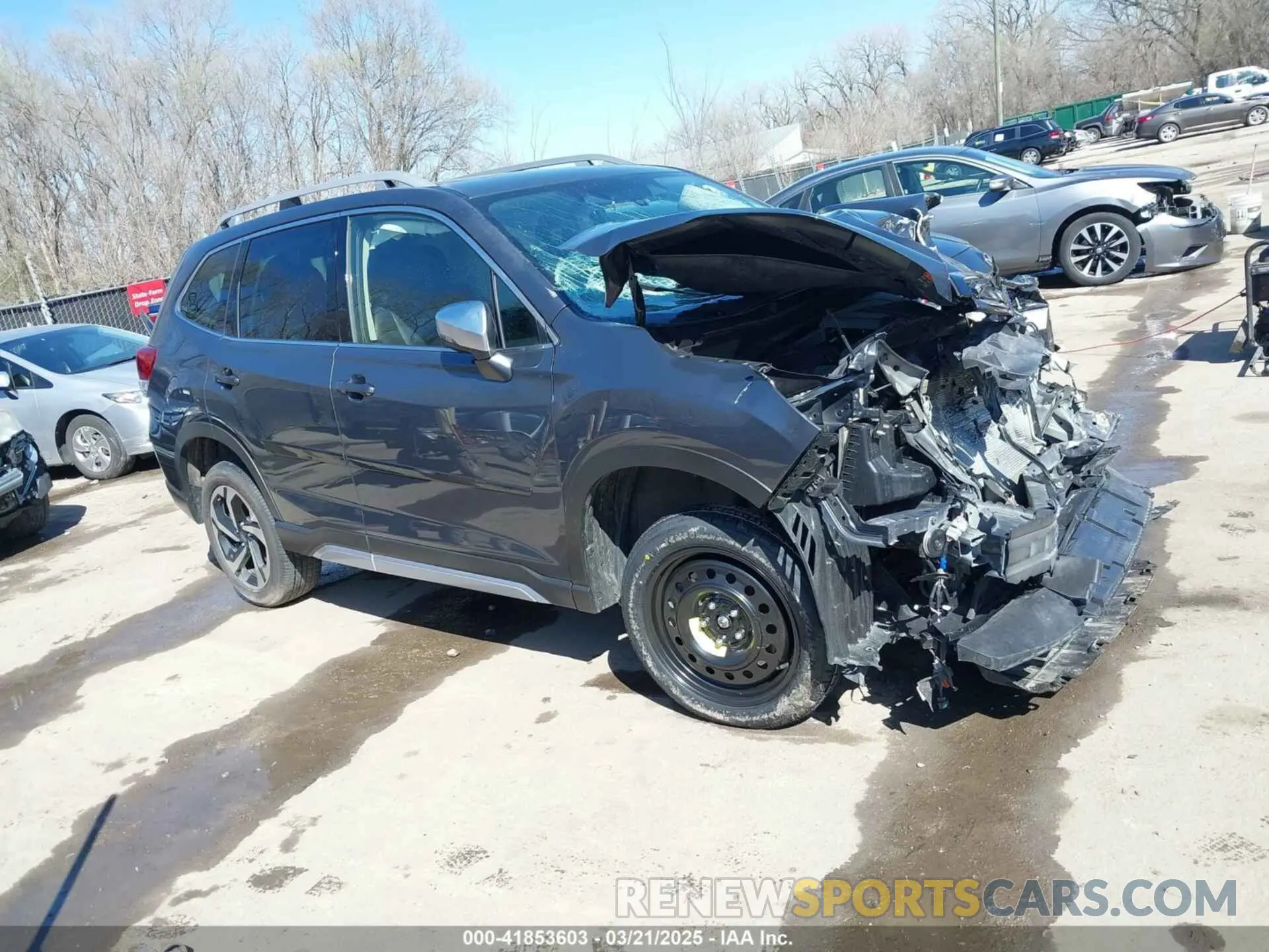 1 Photograph of a damaged car JF2SKAMC7RH411215 SUBARU FORESTER 2024