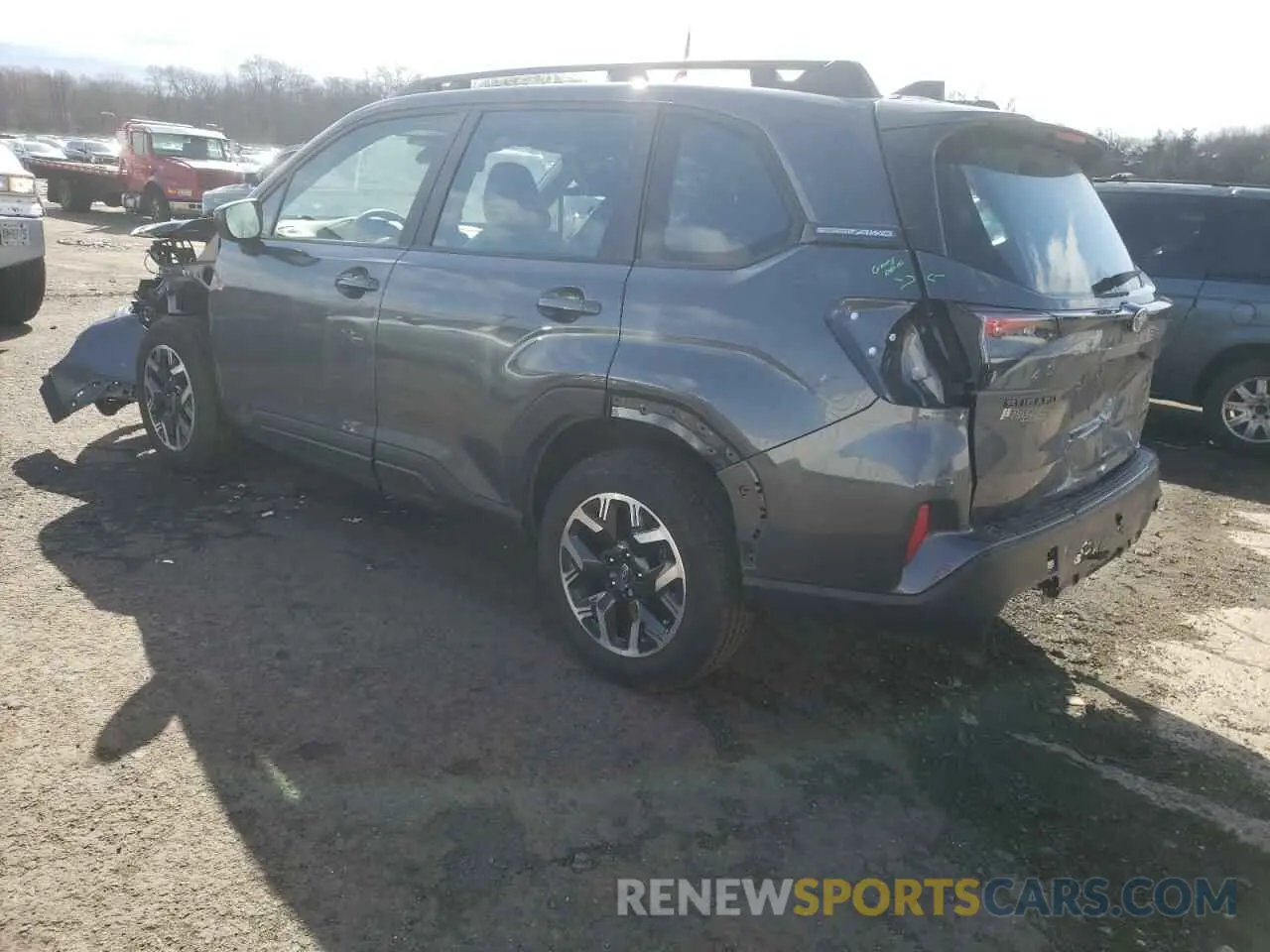 2 Фотография поврежденного автомобиля JF2SLDAC1SH400168 SUBARU FORESTER 2025