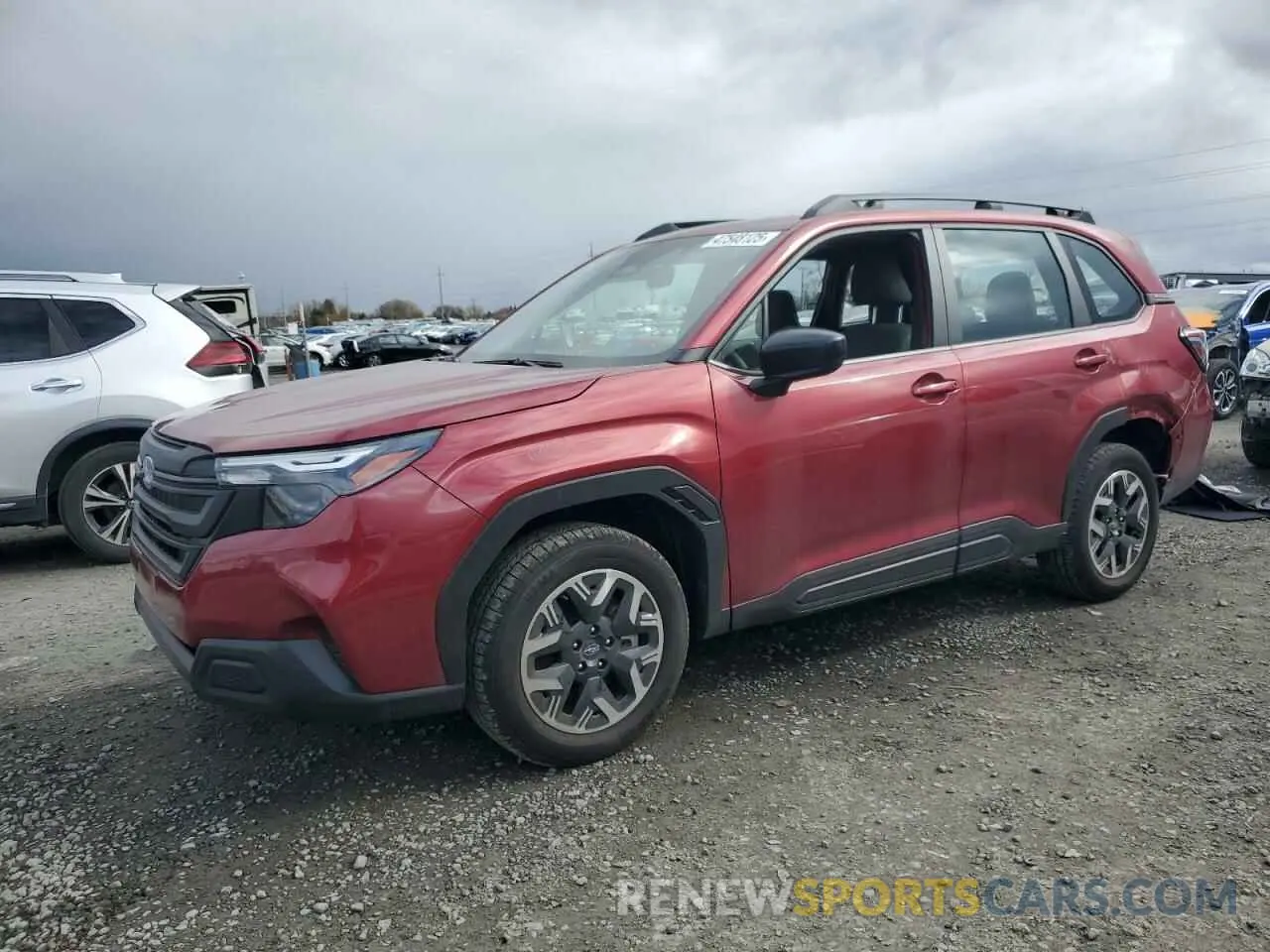1 Photograph of a damaged car JF2SLDAC7SH472198 SUBARU FORESTER 2025