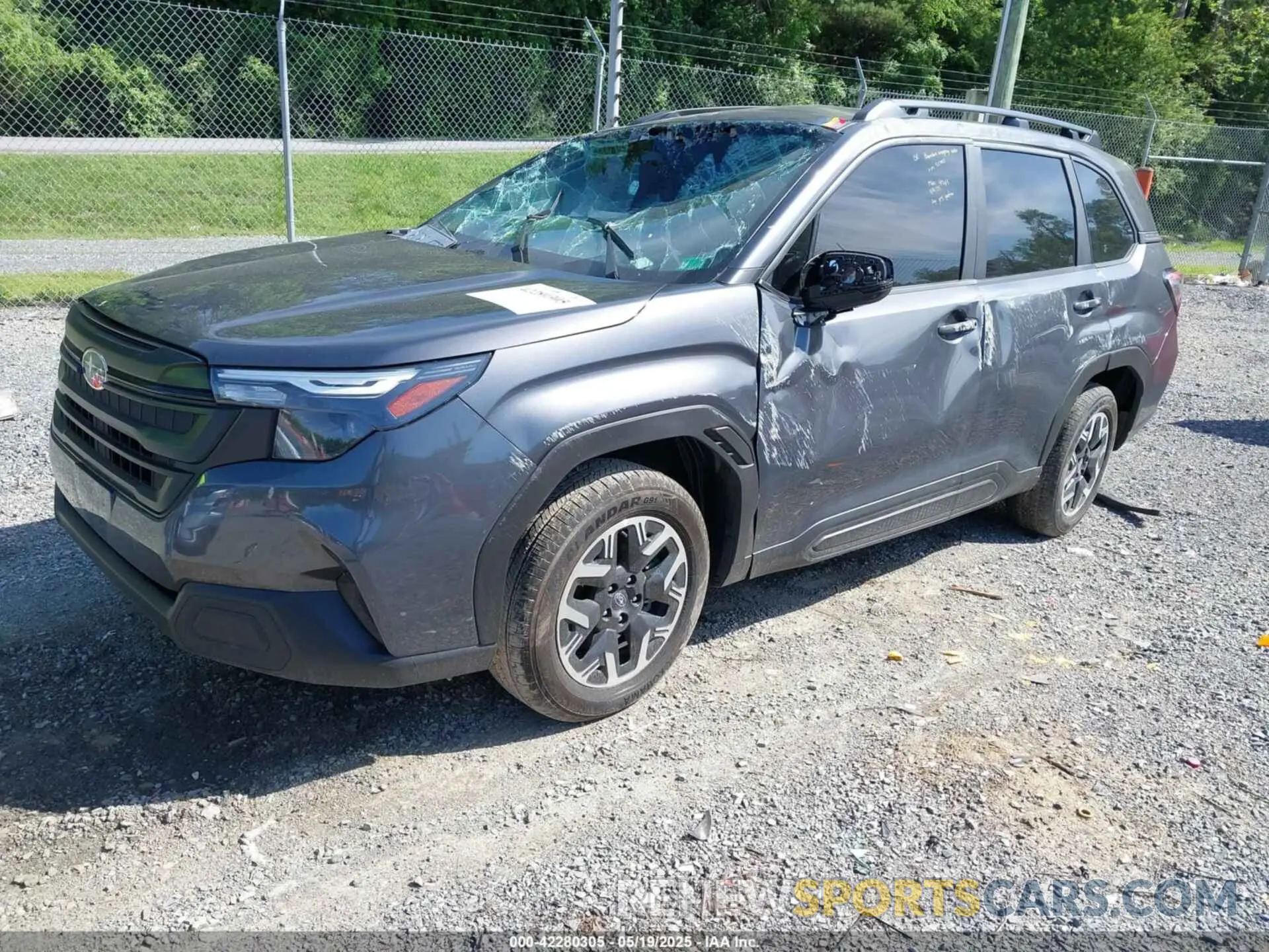 2 Photograph of a damaged car JF2SLDACXSH527887 SUBARU FORESTER 2025