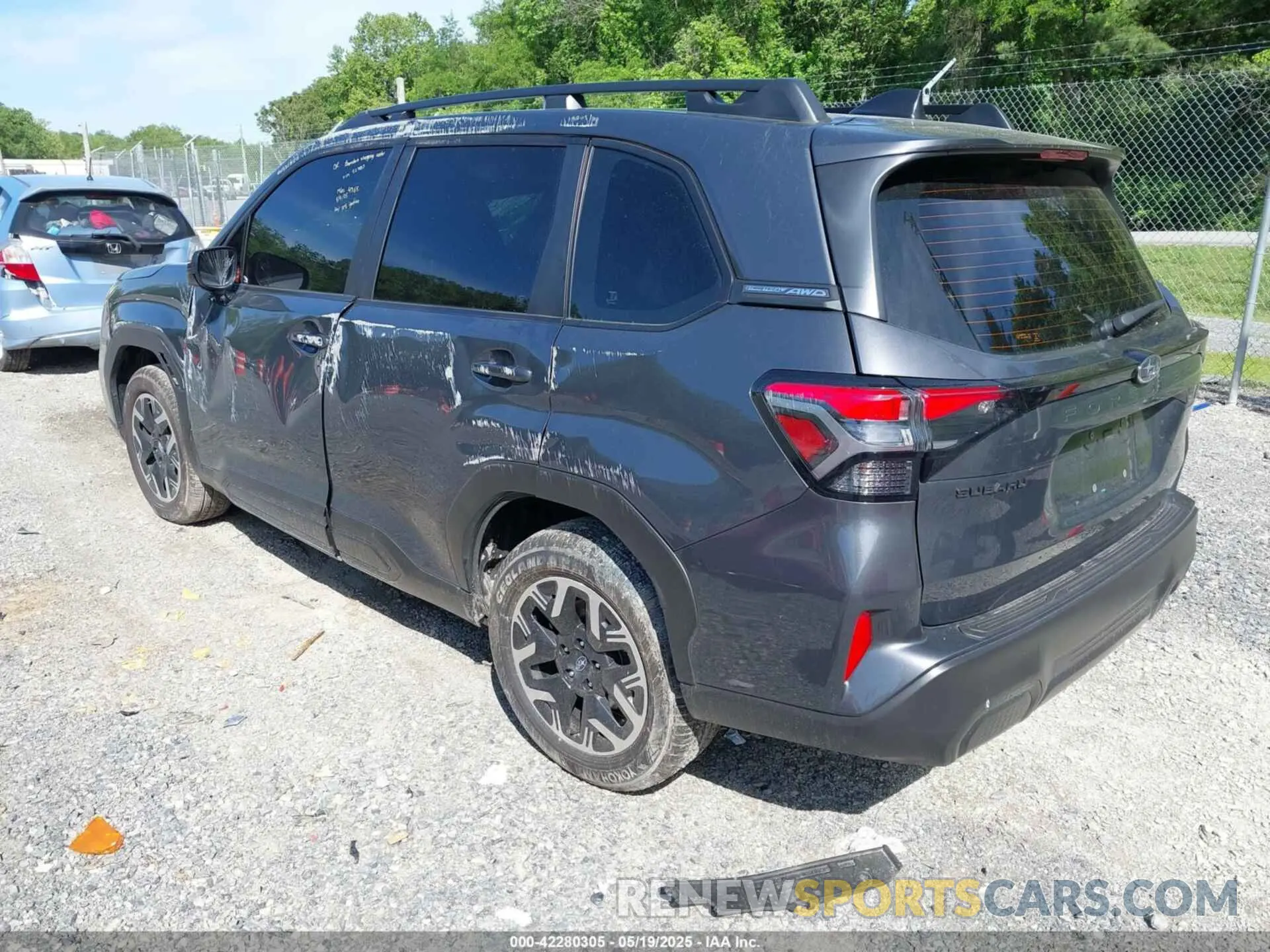 3 Photograph of a damaged car JF2SLDACXSH527887 SUBARU FORESTER 2025