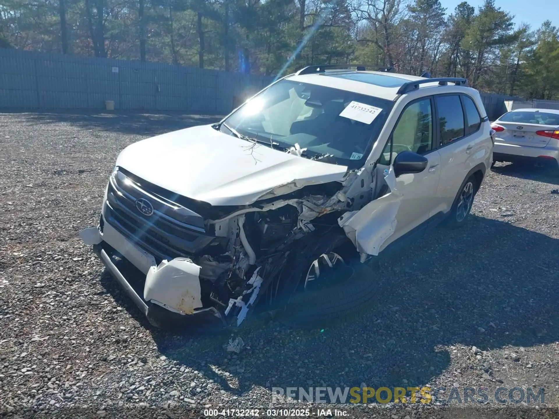 2 Photograph of a damaged car JF2SLDBC3SH462217 SUBARU FORESTER 2025