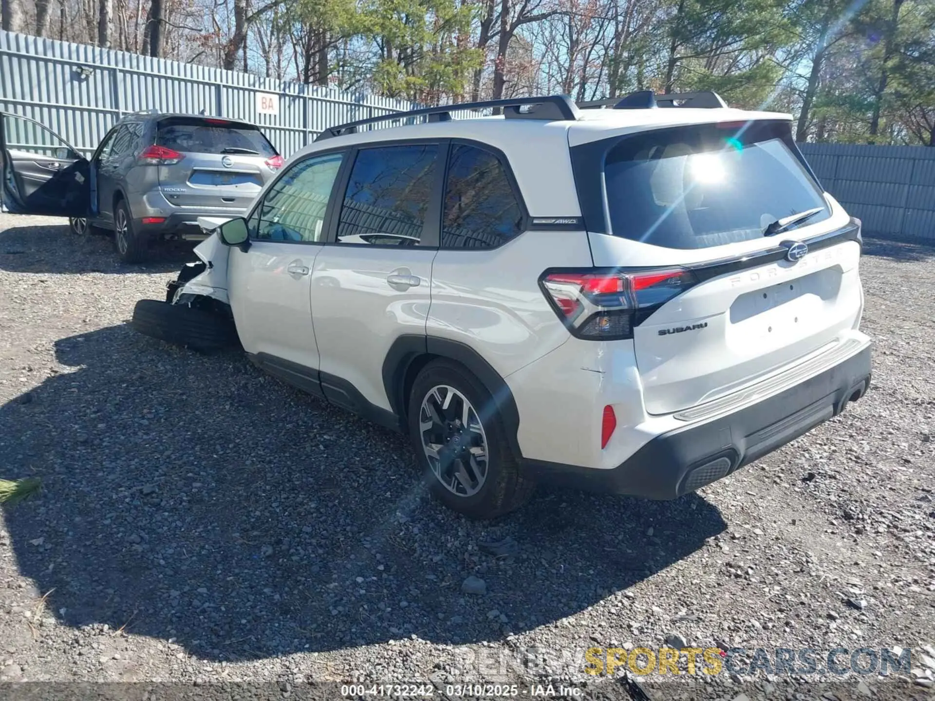 3 Photograph of a damaged car JF2SLDBC3SH462217 SUBARU FORESTER 2025