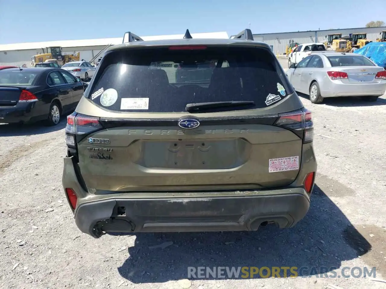 6 Фотография поврежденного автомобиля JF2SLDBC4SH406965 SUBARU FORESTER 2025