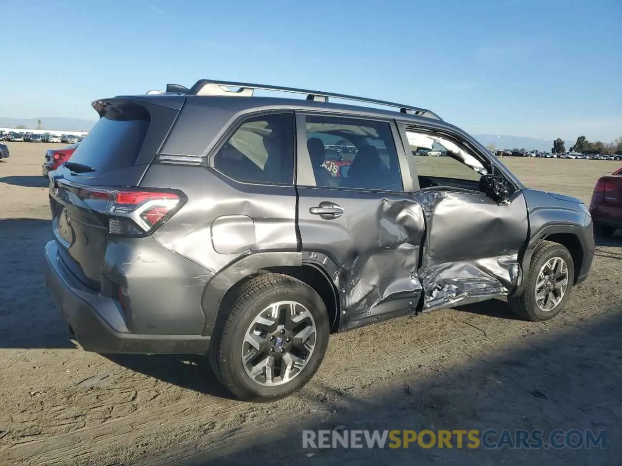 3 Photograph of a damaged car JF2SLDBC6SH543504 SUBARU FORESTER 2025