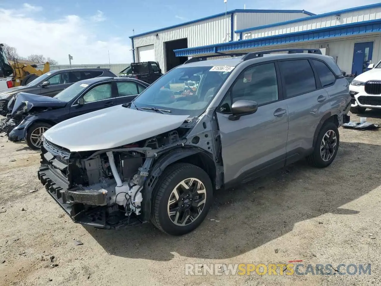 1 Photograph of a damaged car JF2SLDBC8SH409027 SUBARU FORESTER 2025
