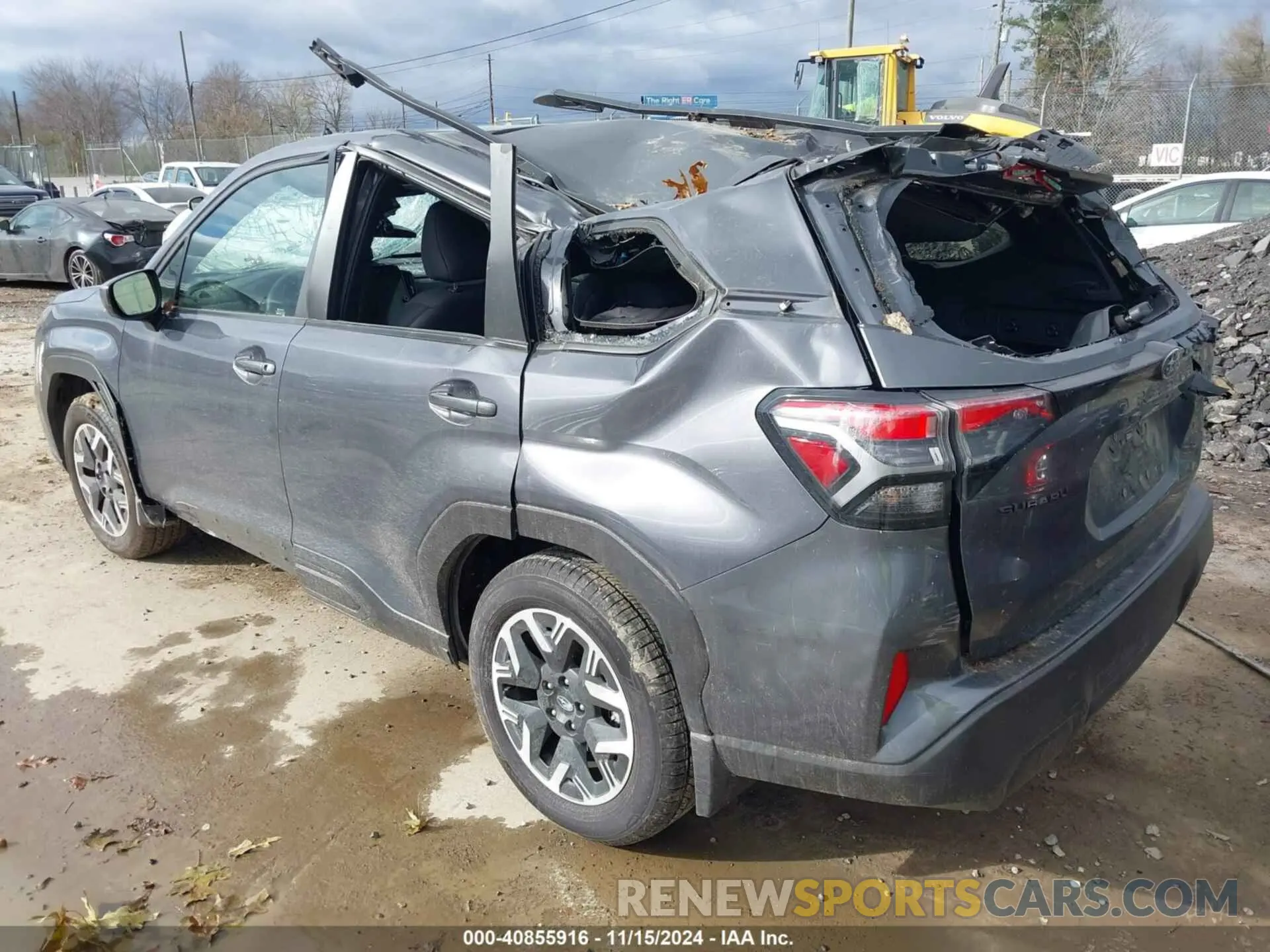 3 Фотография поврежденного автомобиля JF2SLDBCXSH420997 SUBARU FORESTER 2025