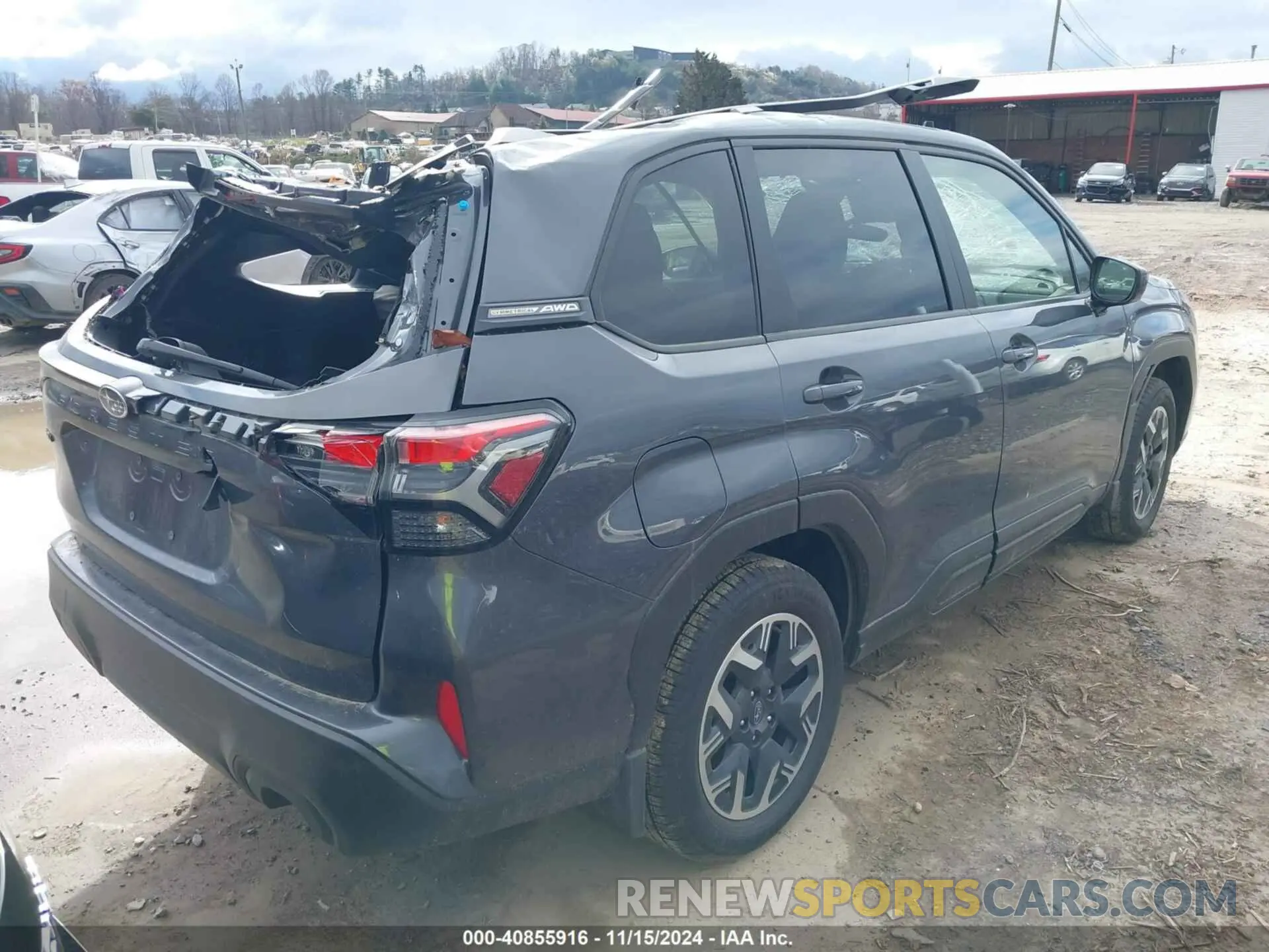 4 Фотография поврежденного автомобиля JF2SLDBCXSH420997 SUBARU FORESTER 2025