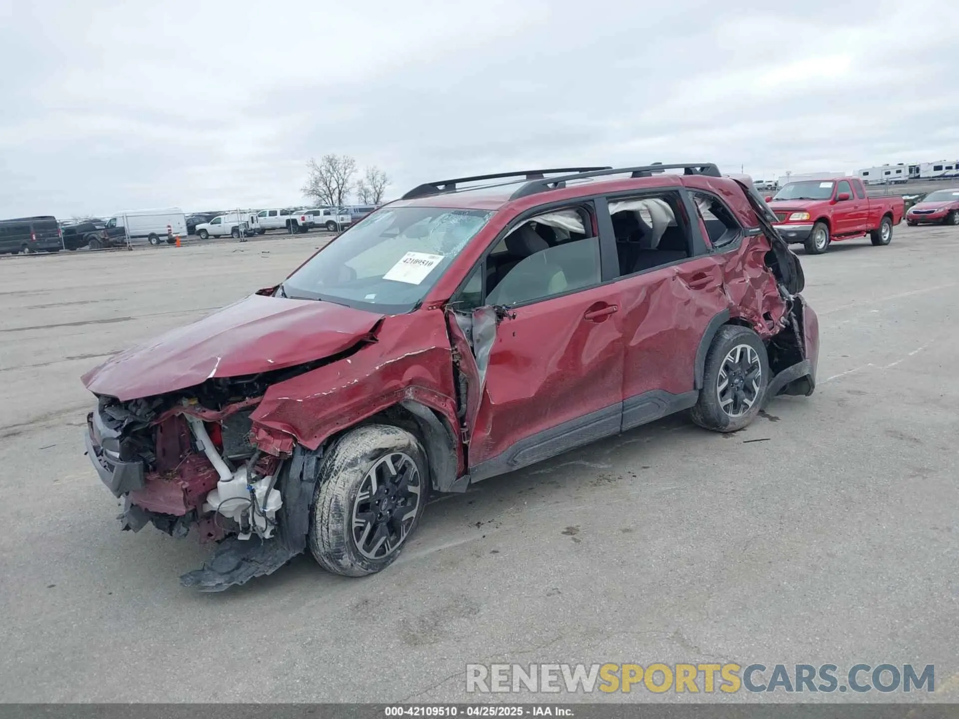 2 Photograph of a damaged car JF2SLDDC2SH417217 SUBARU FORESTER 2025