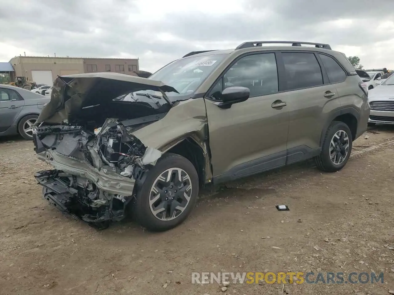 1 Photograph of a damaged car JF2SLDDC3SH502387 SUBARU FORESTER 2025