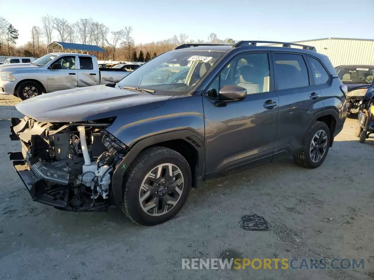 1 Photograph of a damaged car JF2SLDDC4SH434004 SUBARU FORESTER 2025