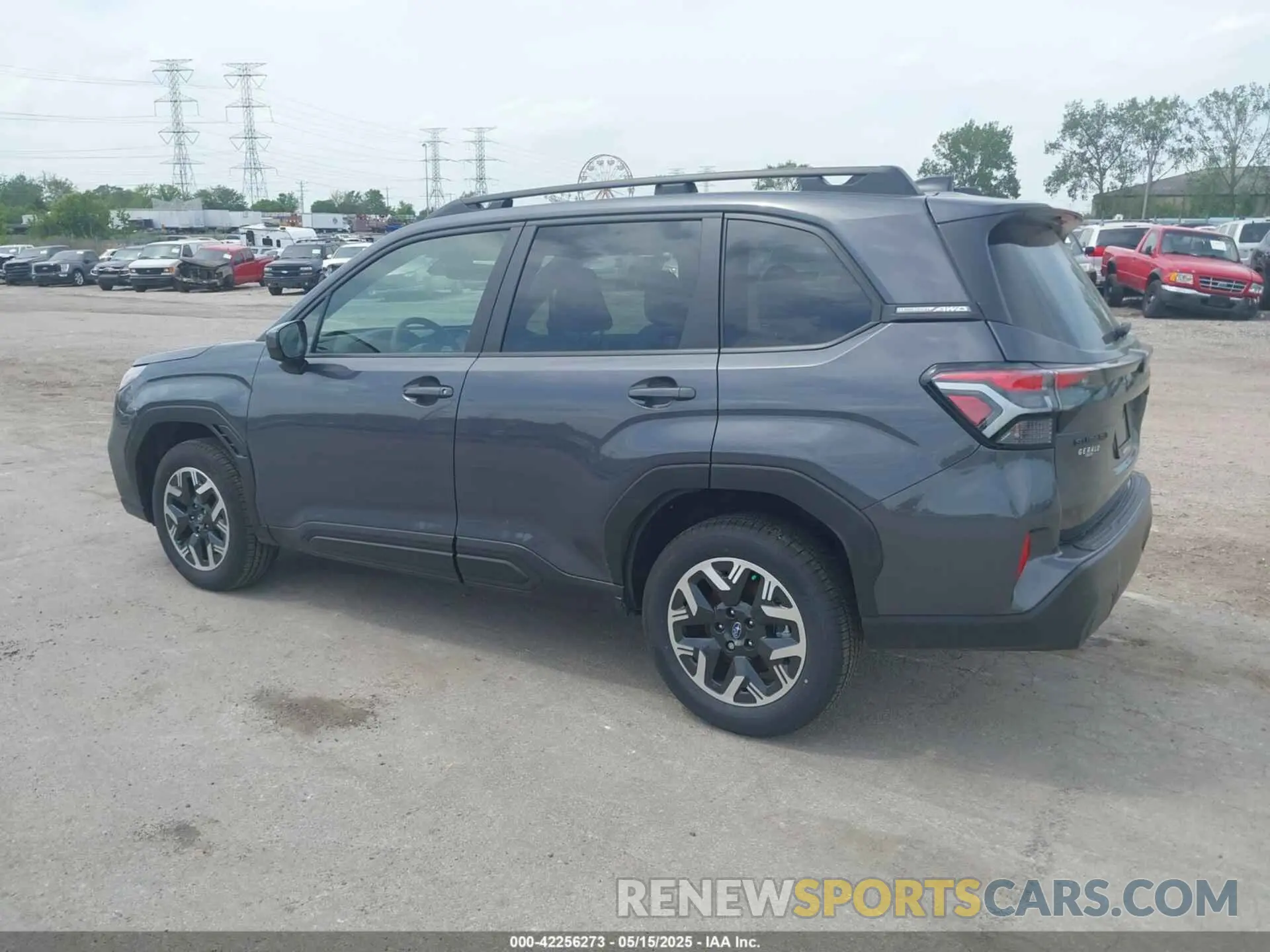 3 Фотография поврежденного автомобиля JF2SLDDC4SH451241 SUBARU FORESTER 2025
