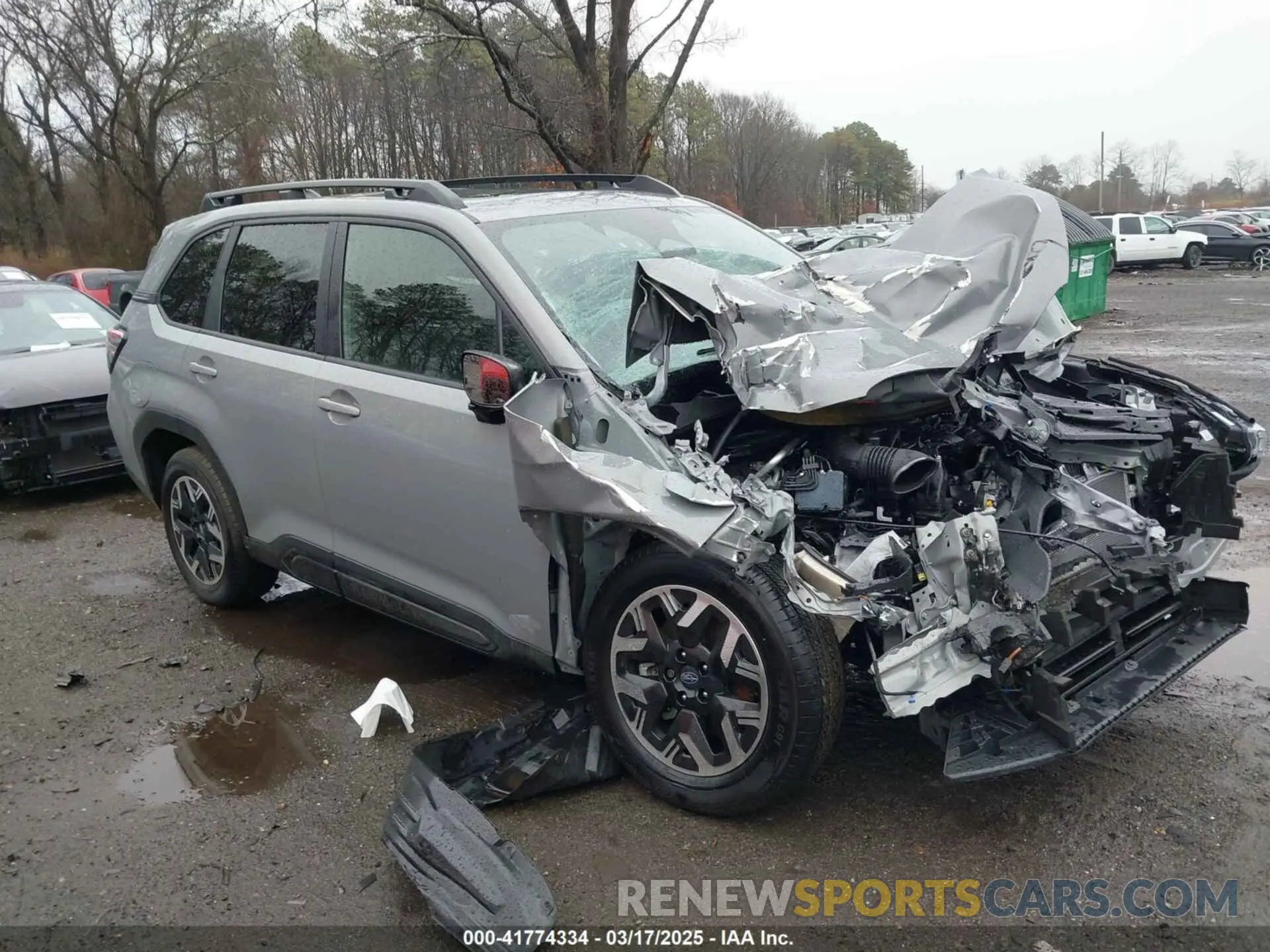 14 Photograph of a damaged car JF2SLDDC5SH404820 SUBARU FORESTER 2025