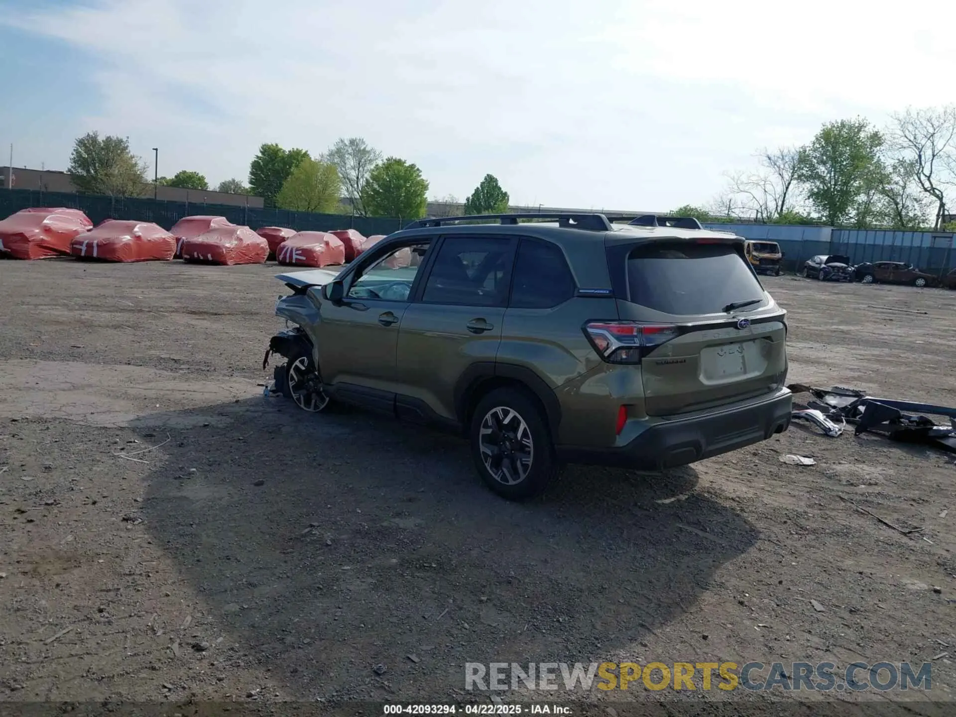3 Photograph of a damaged car JF2SLDDC7SH501498 SUBARU FORESTER 2025