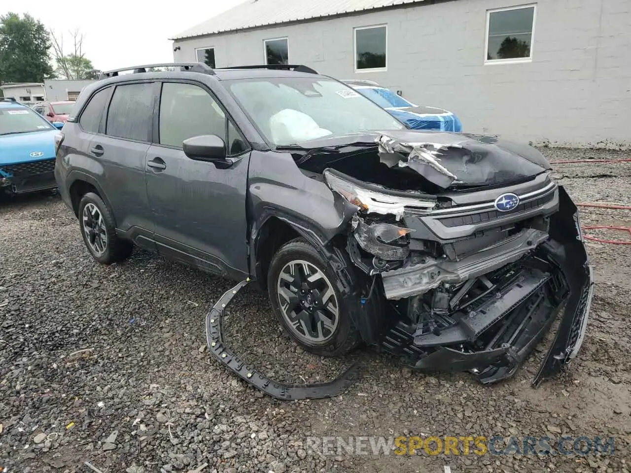 4 Photograph of a damaged car JF2SLDDC8SH433230 SUBARU FORESTER 2025