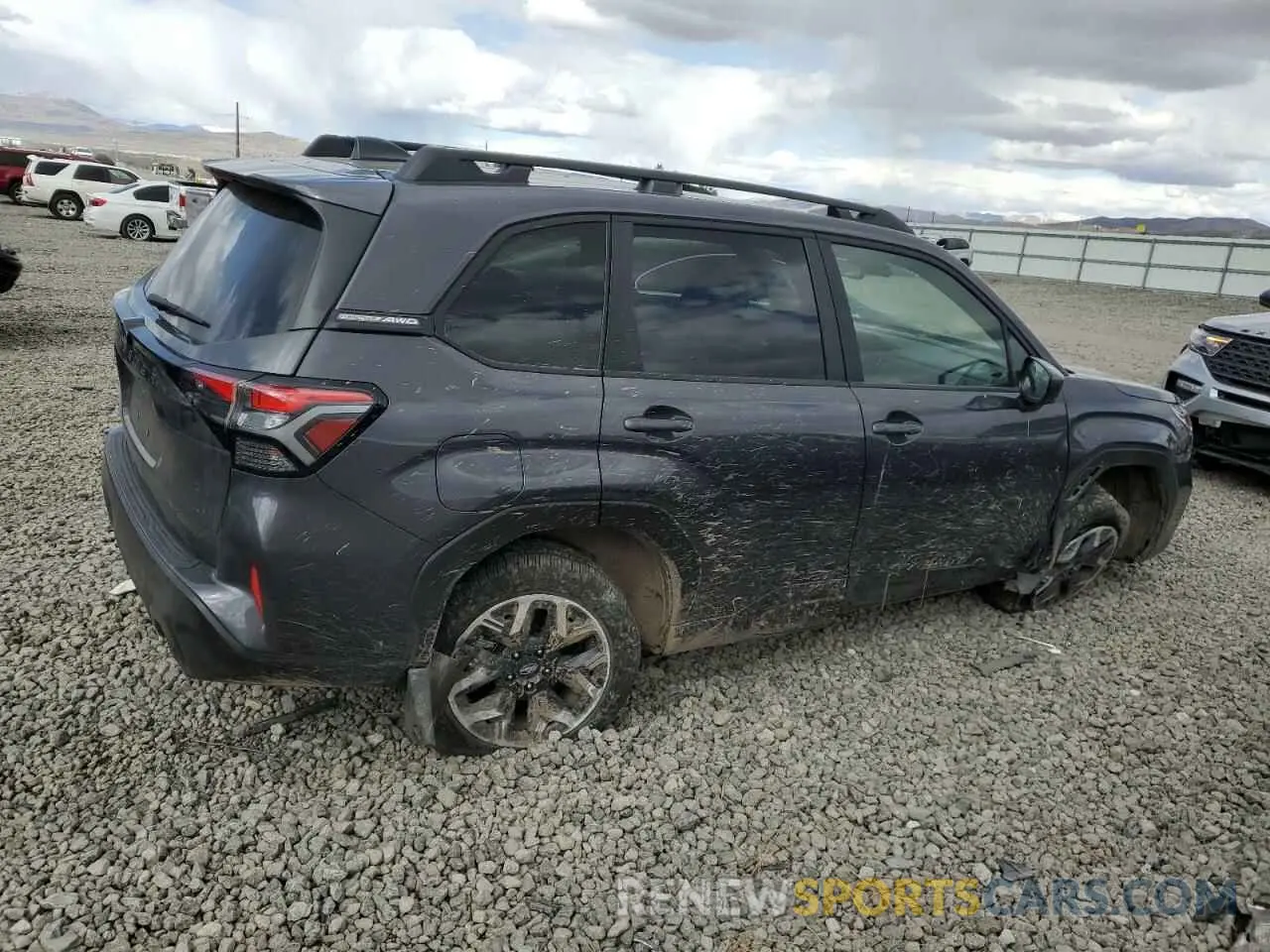 3 Photograph of a damaged car JF2SLDDC9SH406599 SUBARU FORESTER 2025