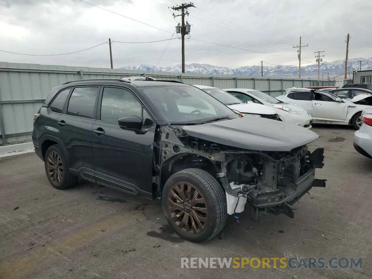 4 Photograph of a damaged car JF2SLDHC6SH406232 SUBARU FORESTER 2025