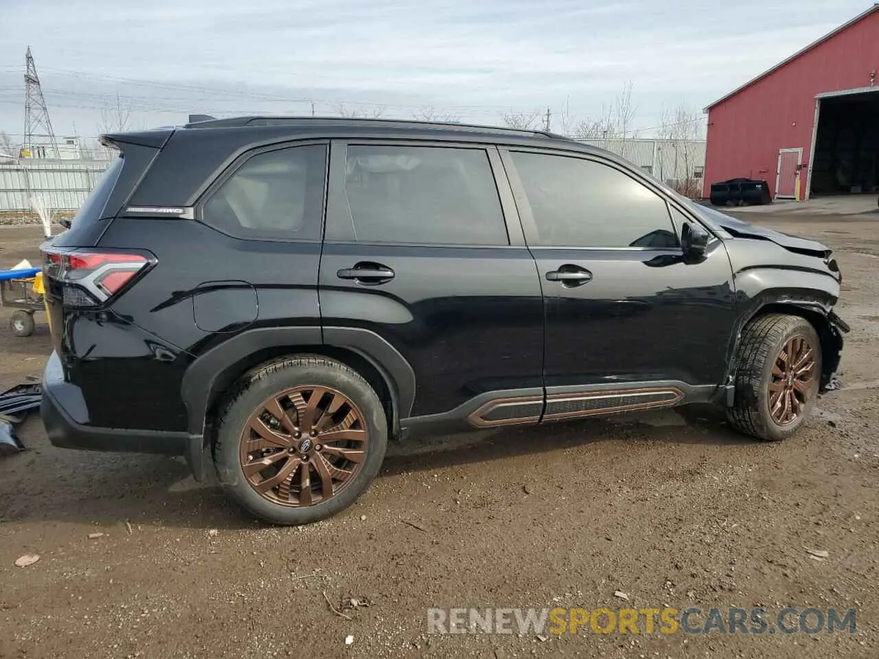 3 Photograph of a damaged car JF2SLDHC6SH457813 SUBARU FORESTER 2025