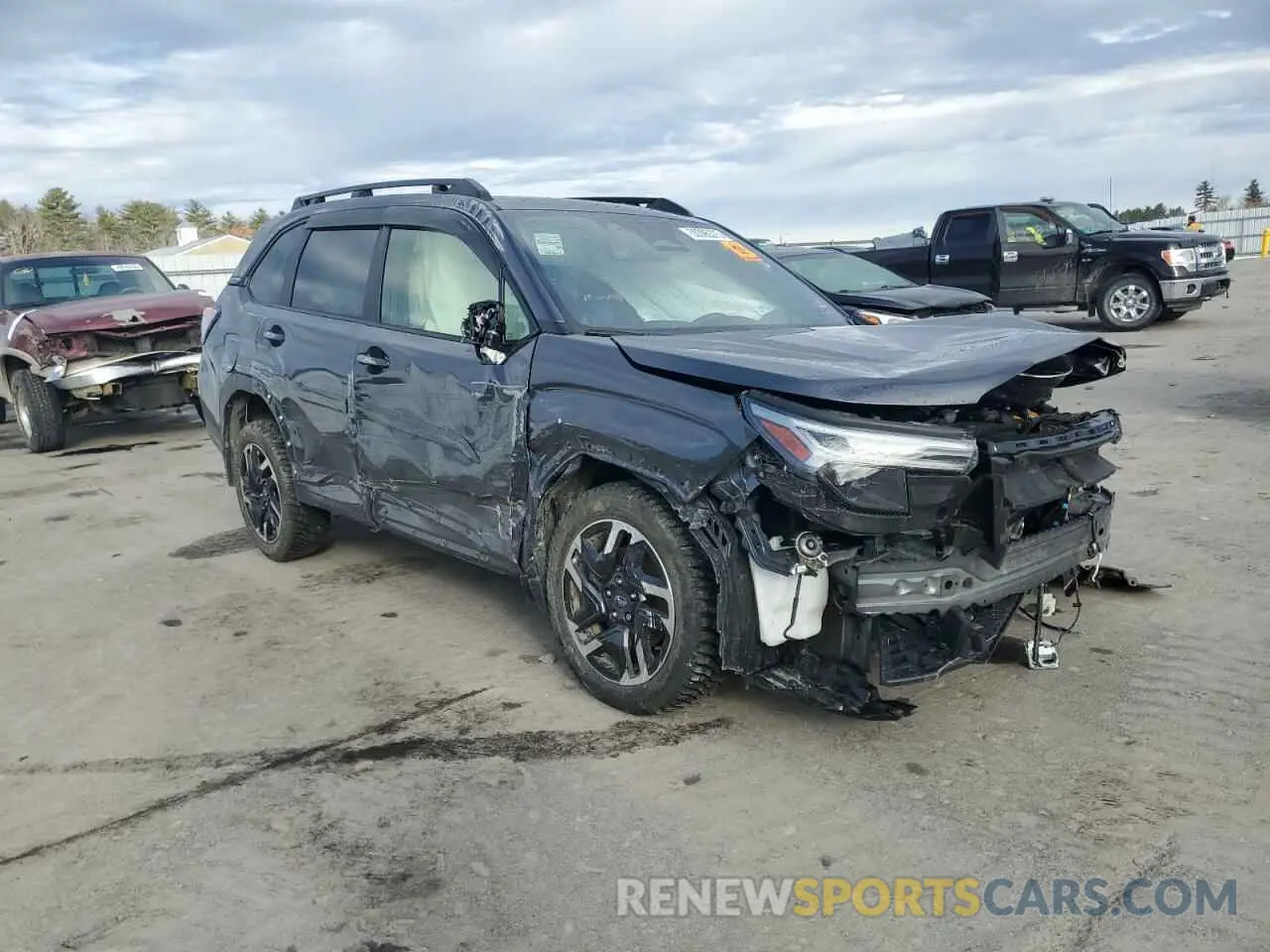 4 Фотография поврежденного автомобиля JF2SLDNC5SH443423 SUBARU FORESTER 2025
