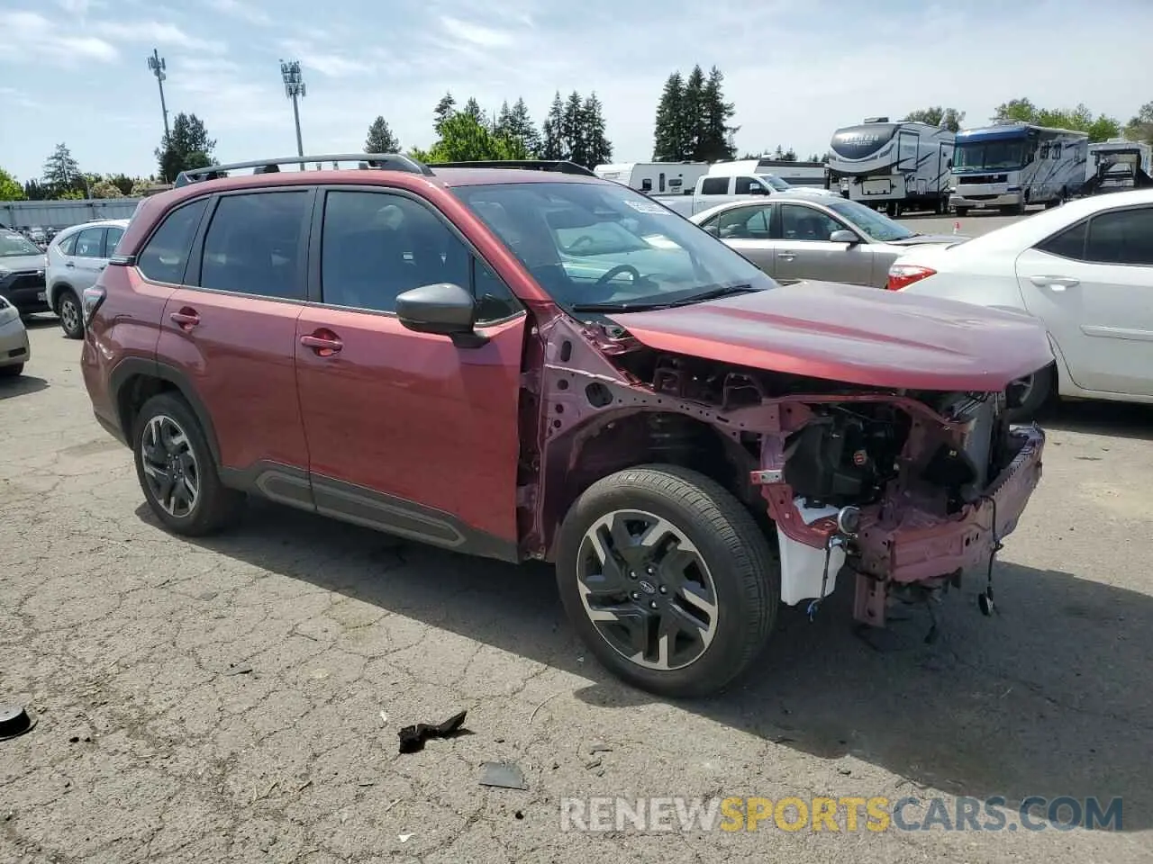 4 Photograph of a damaged car JF2SLDRC0SH489669 SUBARU FORESTER 2025