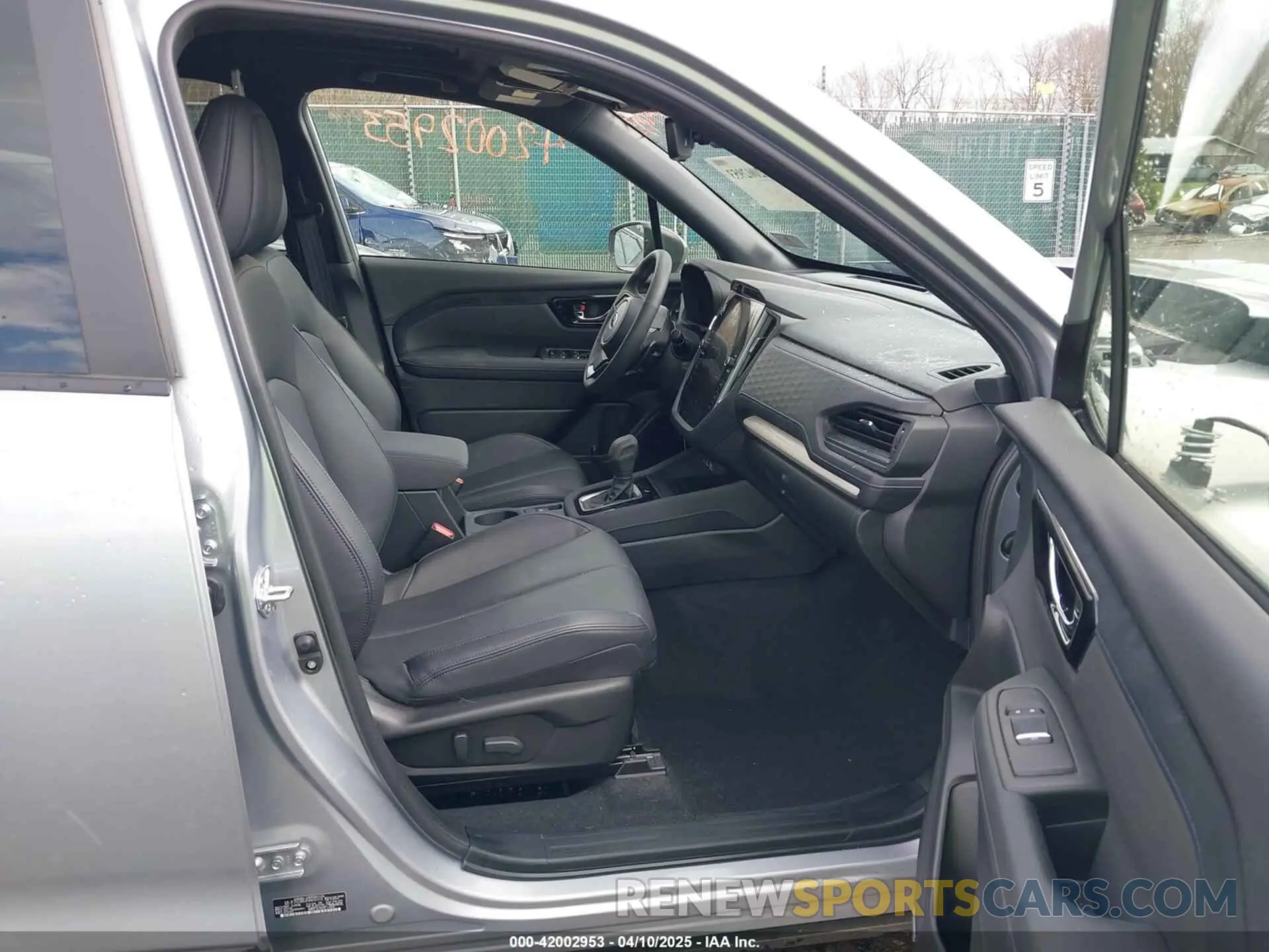 5 Фотография поврежденного автомобиля JF2SLDRC4SH416319 SUBARU FORESTER 2025