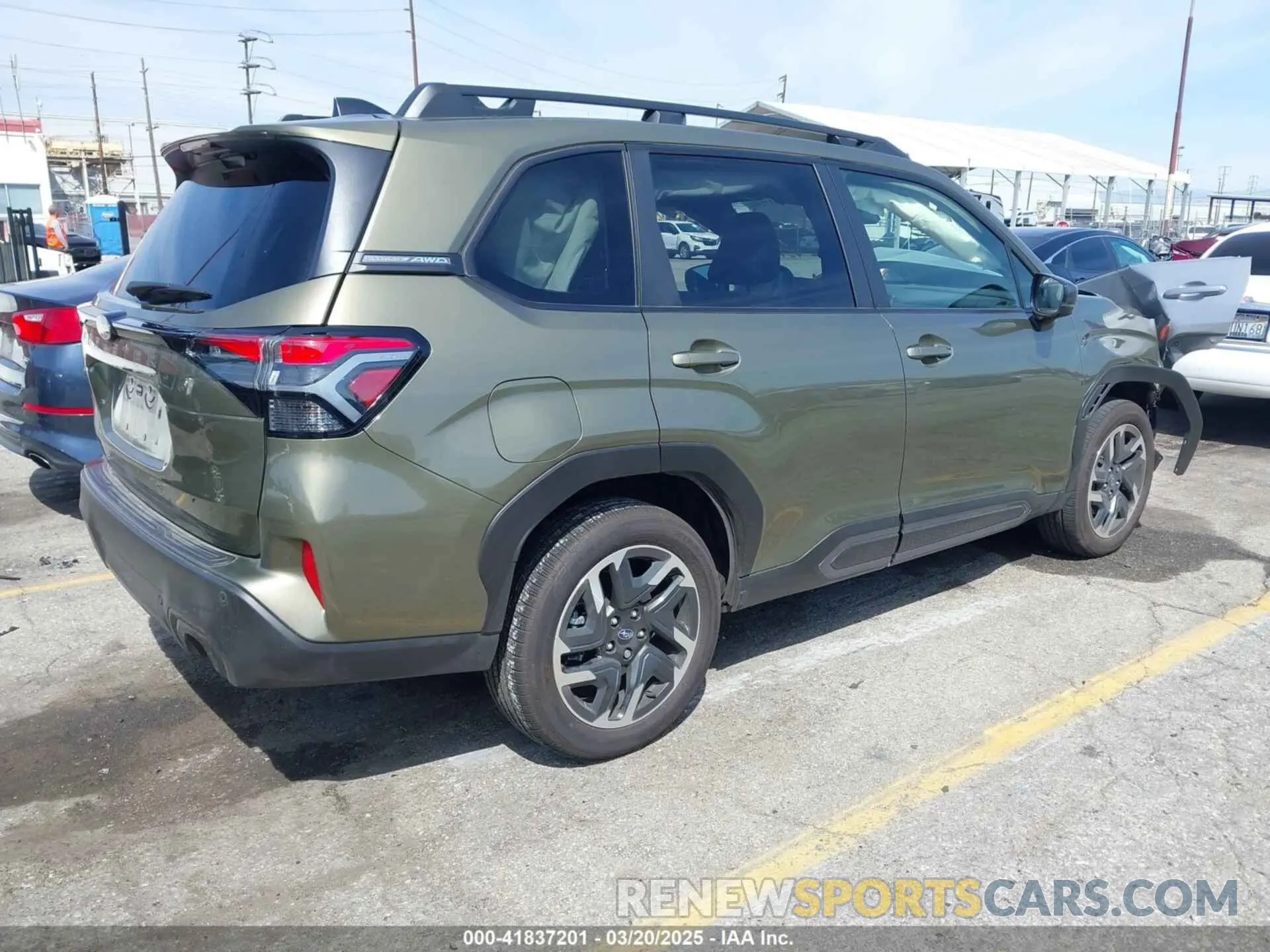 4 Фотография поврежденного автомобиля JF2SLDRC5SH432674 SUBARU FORESTER 2025