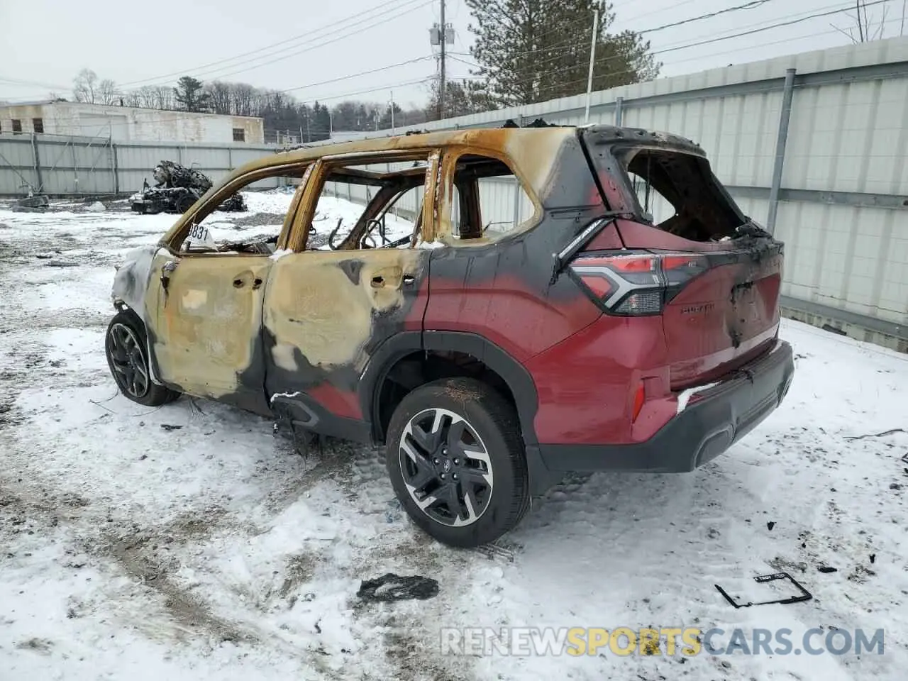 2 Фотография поврежденного автомобиля JF2SLDRC5SH470390 SUBARU FORESTER 2025