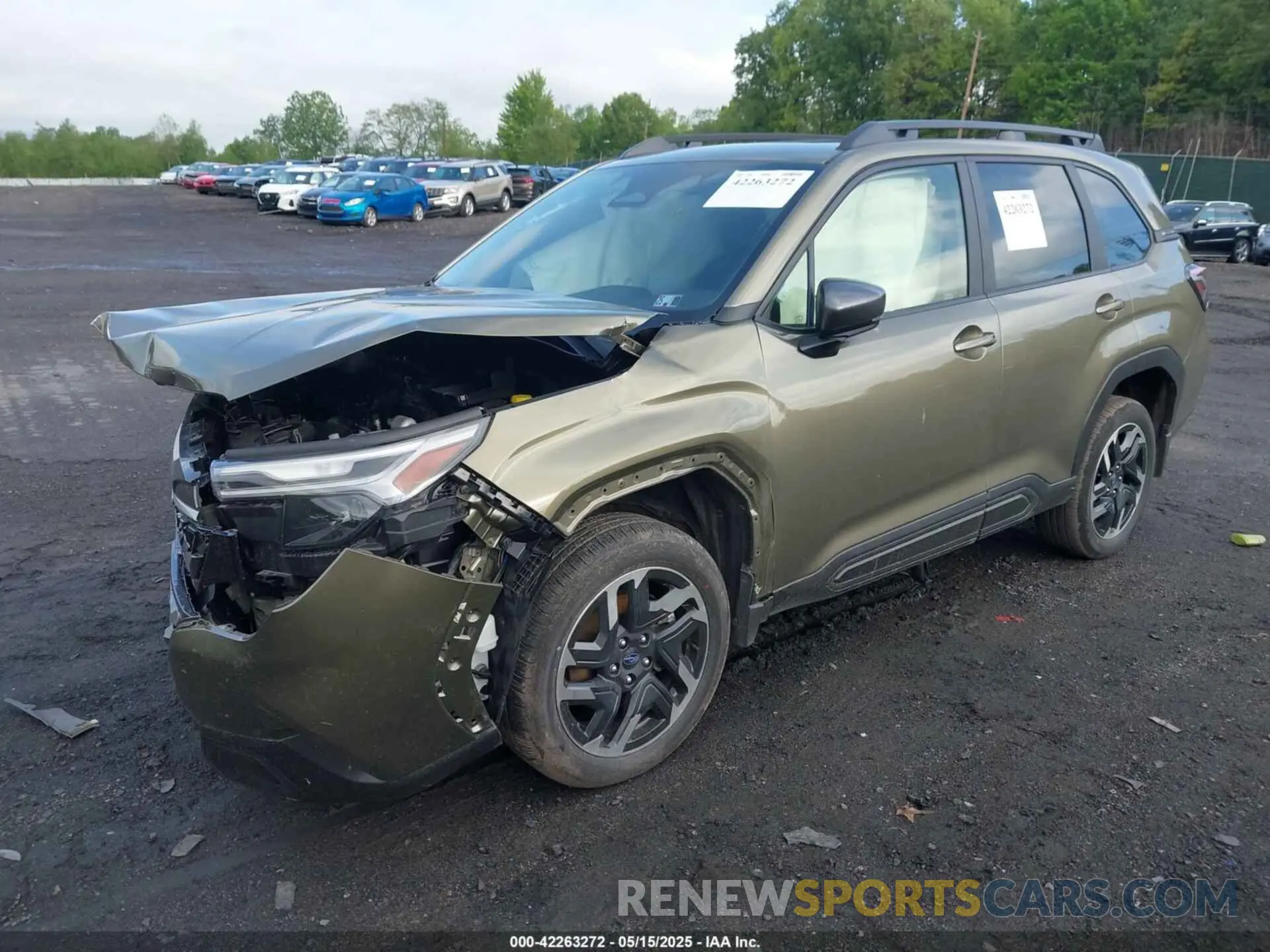 2 Photograph of a damaged car JF2SLDRC6SH475095 SUBARU FORESTER 2025