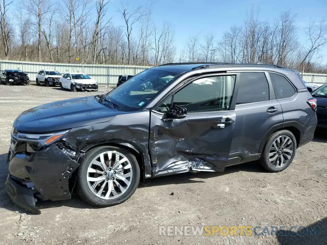1 Photograph of a damaged car JF2SLDTC0SH428122 SUBARU FORESTER 2025