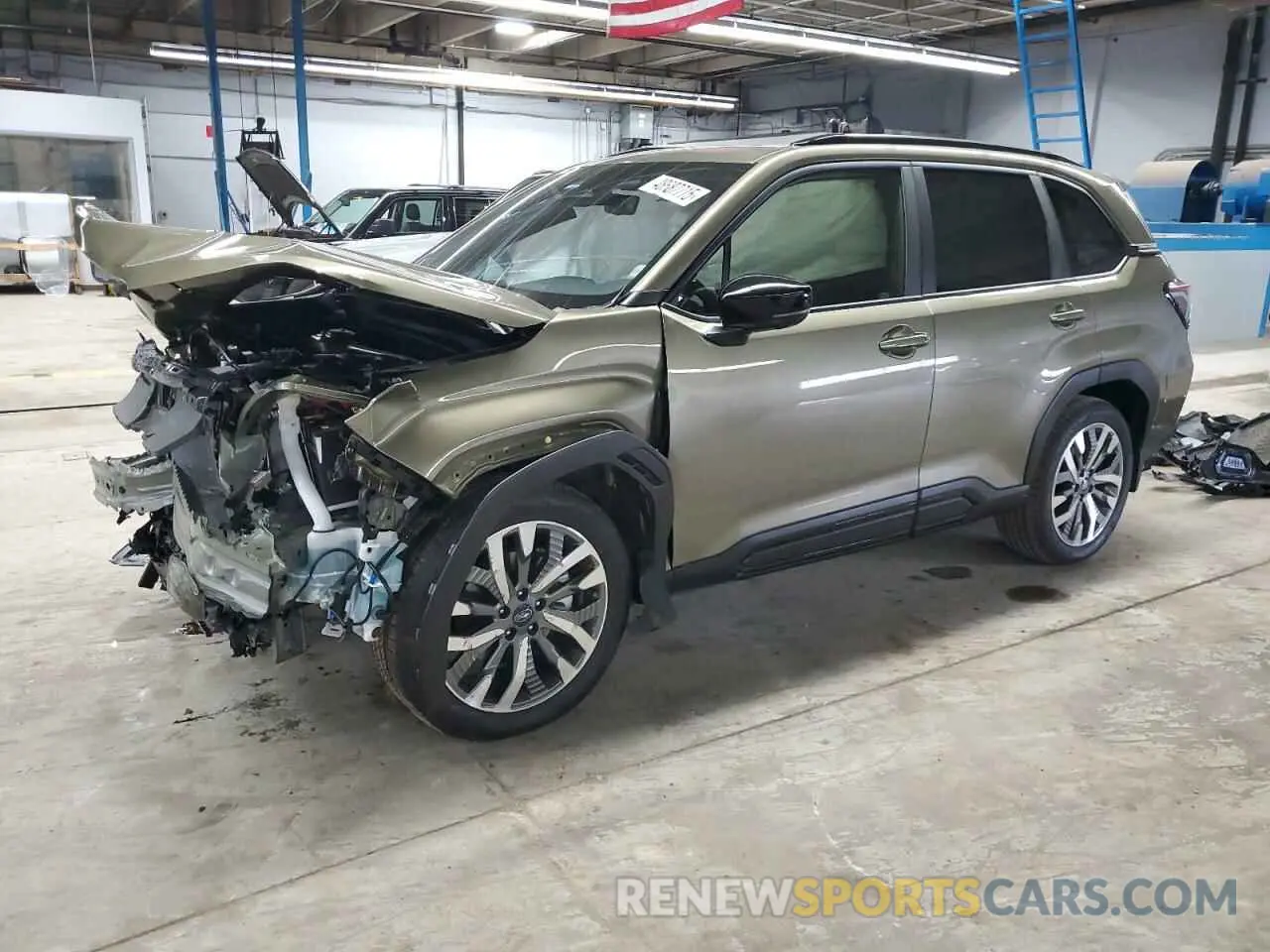 1 Photograph of a damaged car JF2SLDTC3SH460756 SUBARU FORESTER 2025