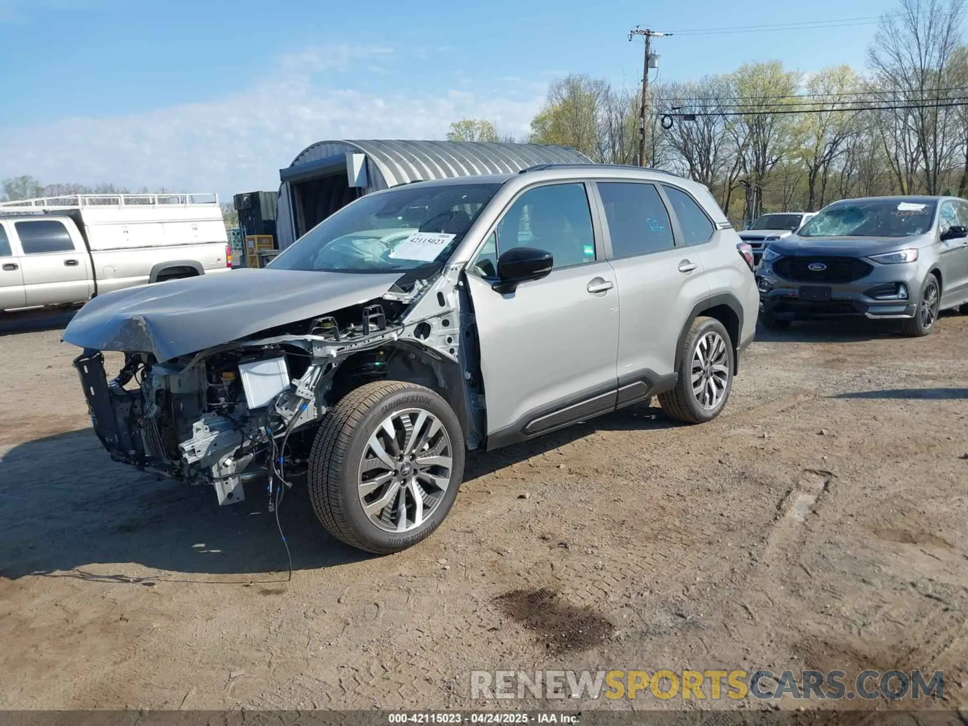 2 Photograph of a damaged car JF2SLDTCXSH472743 SUBARU FORESTER 2025