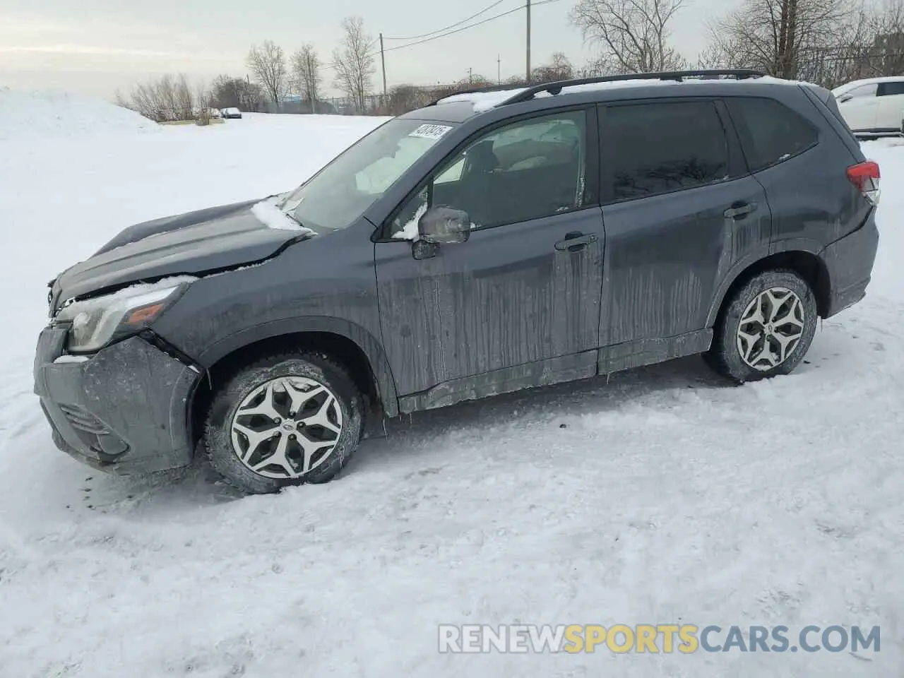 1 Photograph of a damaged car JF2SKEDC1NH463196 SUBARU FORESTER C 2022