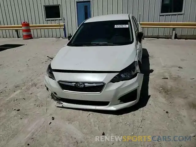 10 Photograph of a damaged car 4S3GKAA64K3621891 SUBARU IMPREZA 2019